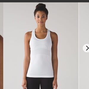 Lululemon Swiftly Tech Racerback
White / White Size 10